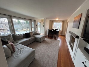 TV, fireplace - Close to everything! Wintergreen Resort, Skyline Drive, Nelson 151 and more! (Waynesboro)