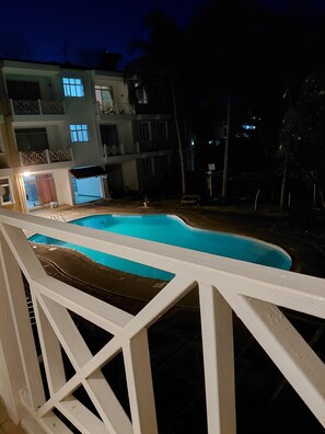 Outdoor pool - Bliss, a breathtaking and budget friendly apartment in Blue Bay  (Blue Bay)