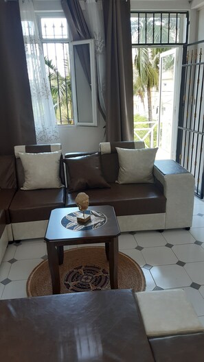 Living area - Bliss, a breathtaking and budget friendly apartment in Blue Bay  (Blue Bay)