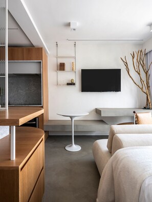 Appartement | Rideaux occultants, fer et planche à repasser, Wi-Fi gratuit