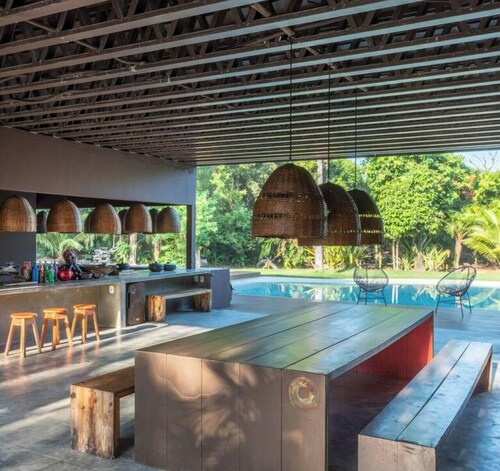 Villa Pé na Areia com Design Exclusivo