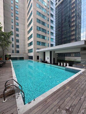 Pool - Cozy 2-bed apartment with in gorgeous Kuala Lumpur That's 5 mints walk to  KLCC (Kuala Lumpur)