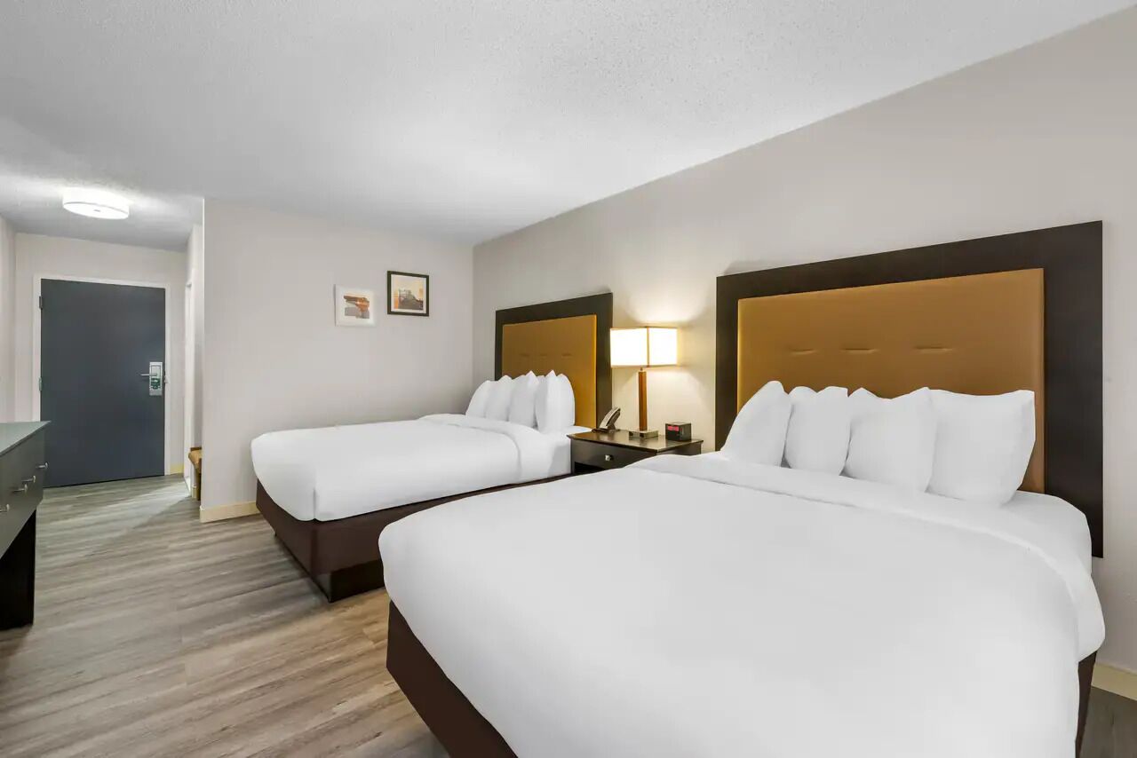 Bedroom. Interior and views may vary based on location and availability.
