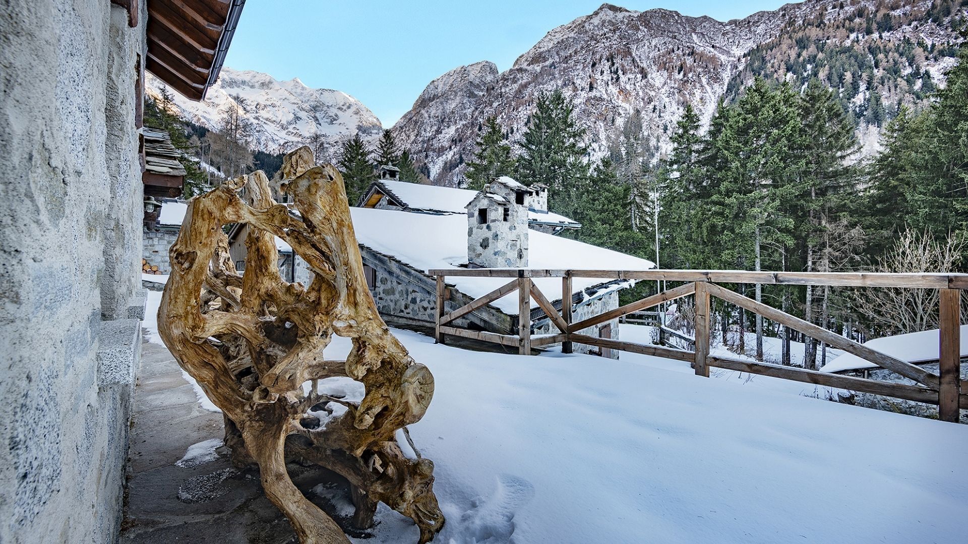 Enceinte de l’hébergement
