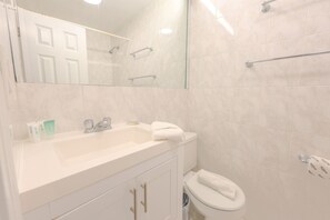 Bathroom - Amazing Theatre District location. Pet Friendly stays for short and long term - smart lock enabled! (Boston)
