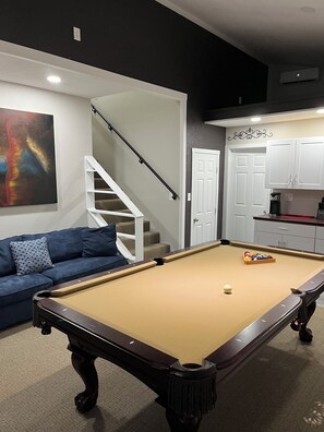 Games room - The Side Pocket - A Fisherman's Retreat (Montgomery)