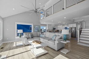 Smart TV, table football - Do Knot Disturb Oceanfront Private Pool Renovated Sleeps 14 (Emerald Isle)