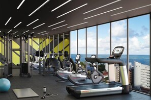 Fitness facility - Apartment for rent - Emunah Flats (Cabedelo)