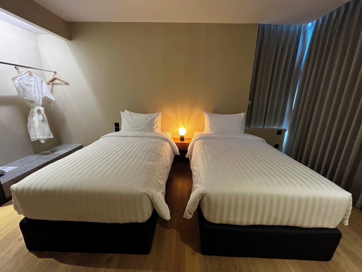 Family Apartment, City View | In-room safe, desk, laptop workspace, blackout curtains