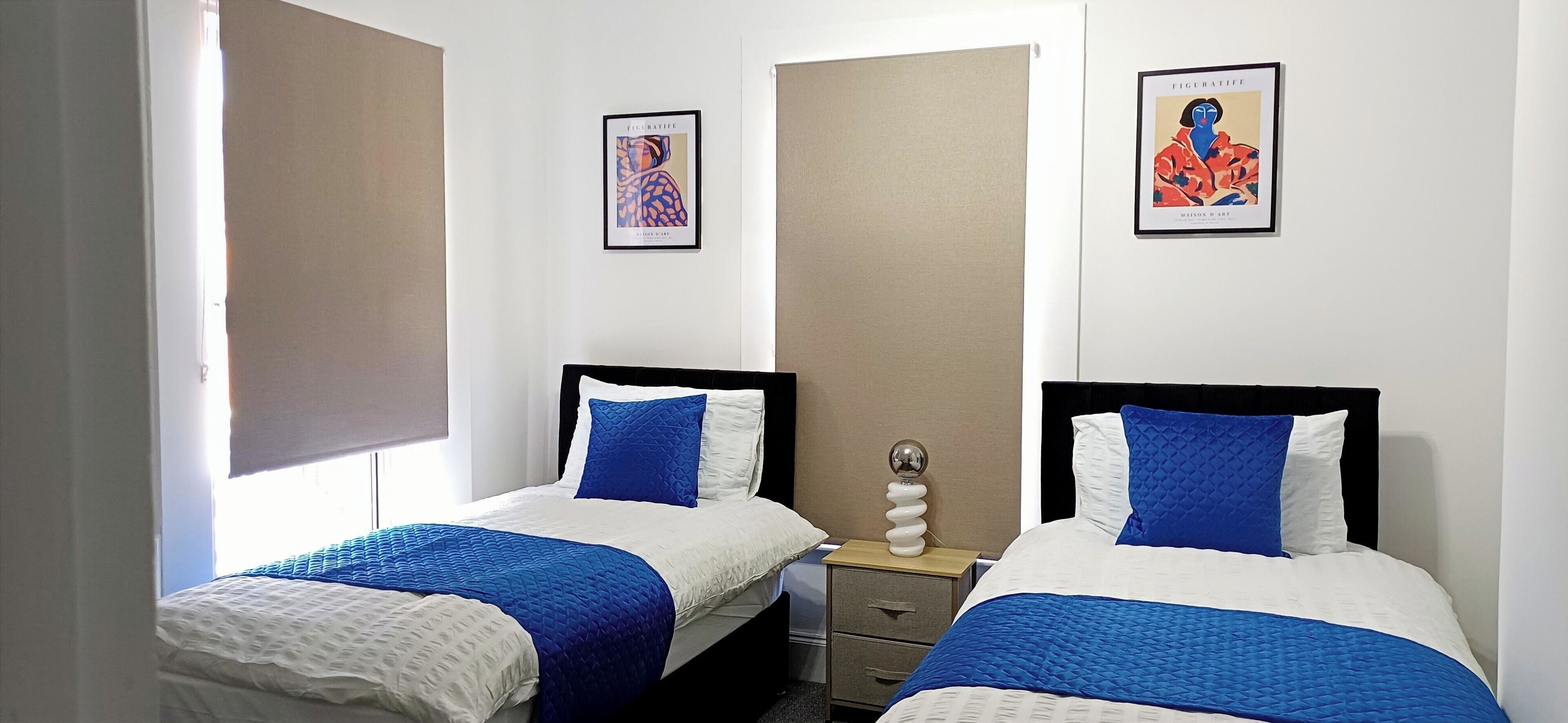 3 bedrooms, iron/ironing board, WiFi, bed sheets