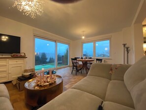 Living area - Vacation apartment Stabenhof insider tip on the Moselle (Brodenbach)