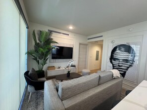 อพาร์ทเมนท์, วิวเมือง | บริเวณนั่งเล่น