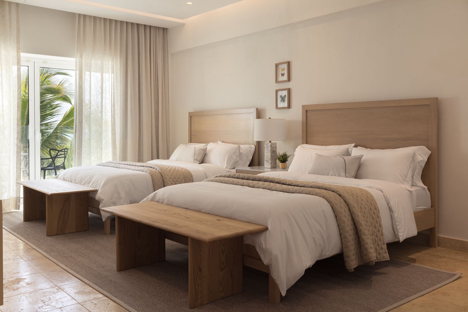 Family Studio, Balcony, Beach View | Desk, iron/ironing board, free WiFi