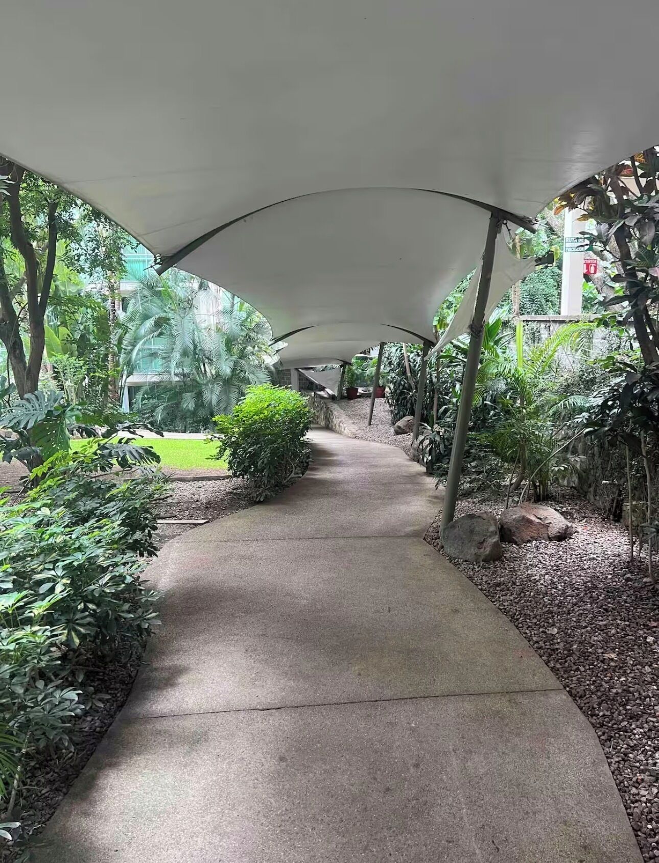 Overnatningsstedets område