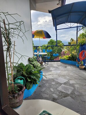 Family Penthouse, Non Smoking, Ocean View | Terrace/patio - European Condo Rentals Toril (Davao)