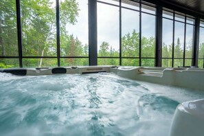 Interior - New Construction | Spa & Pool Table | Le Foresti (Saint-Alphonse-Rodriguez)