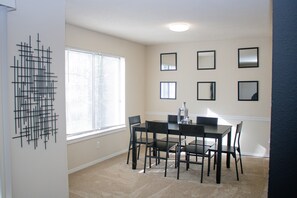 Dining - Peaceful Sanitized 1BR Condo Near I-85 WiFi & Pool (Norcross)