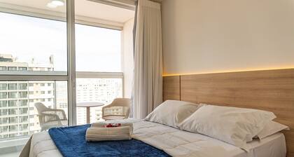 Studio com Vista Para o Centro de Curitiba-man1707