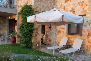 Studiolejlighed - havudsigt | Terrasse/gårdhave