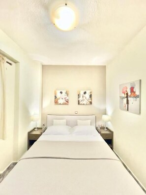 In-room safe, blackout drapes, soundproofing, iron/ironing board - Palamidi Boutique Apartments (Kassandra Halkidiki)