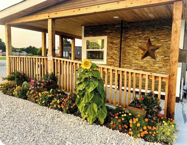 Enceinte de l’hébergement