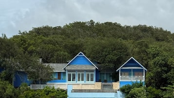 Rom – deluxe, balkong, strandutsikt | Eksteriør