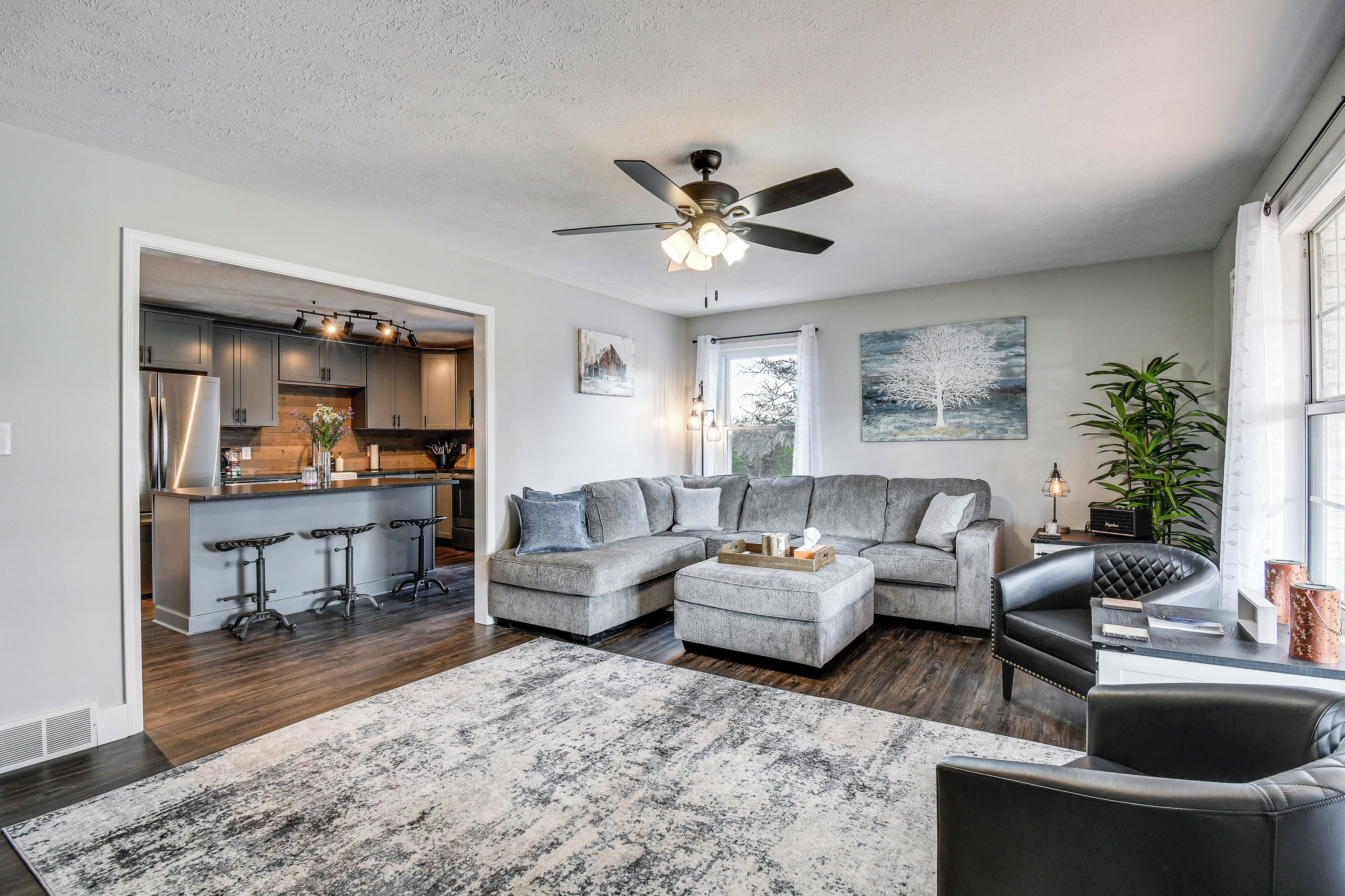 Fernseher, Stereoanlage