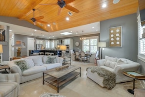 TV - Luxe 30A Group Getaway! Home w/ Pool & Patio (Santa Rosa Beach)