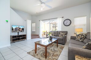 Casa adosada Premium, 3 habitaciones | Zona de estar