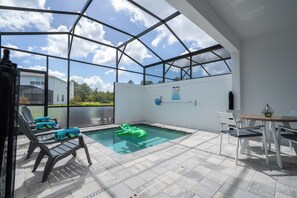 Comfort Townhome, 3 Bedrooms | Private pool - Modern 3Bd Screened Pool at Serenity Resort 17322 (Clermont)