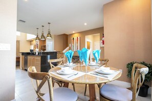 Comfort Townhome, 4 Bedrooms | Dining room - Modern Magic Village Home for 8 with Grill 3131 (Kissimmee)