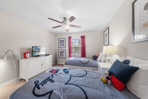 Comfort Townhome, 4 Bedrooms | Children’s theme room - Paradise 4Bd w Private Pool & Waterpark 2941 (Kissimmee)