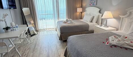 1 habitación, tabla de planchar con plancha, wifi y ropa de cama