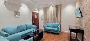 Family Suite | Living area | Fireplace - Sadeem Al Fkhr (Taif)