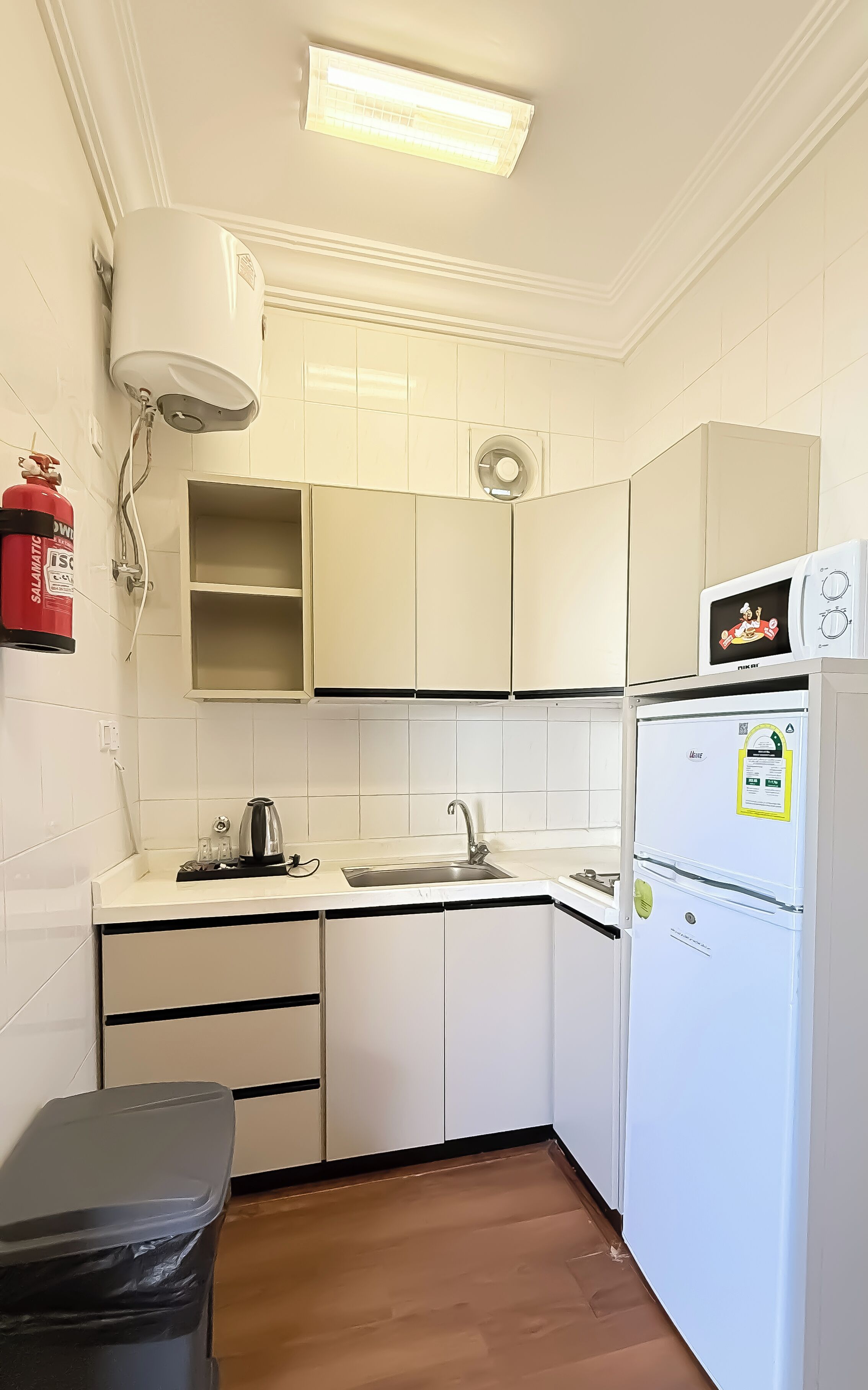 Appartamento Deluxe, 1 letto king | Cucina privata | Frigorifero, microonde, carta assorbente