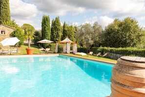 Pool - Apartment 'Granaio - Borgo Dolci Colline' with Private Pool, Wi-Fi, and Air Conditioning (Castiglion Fiorentino)