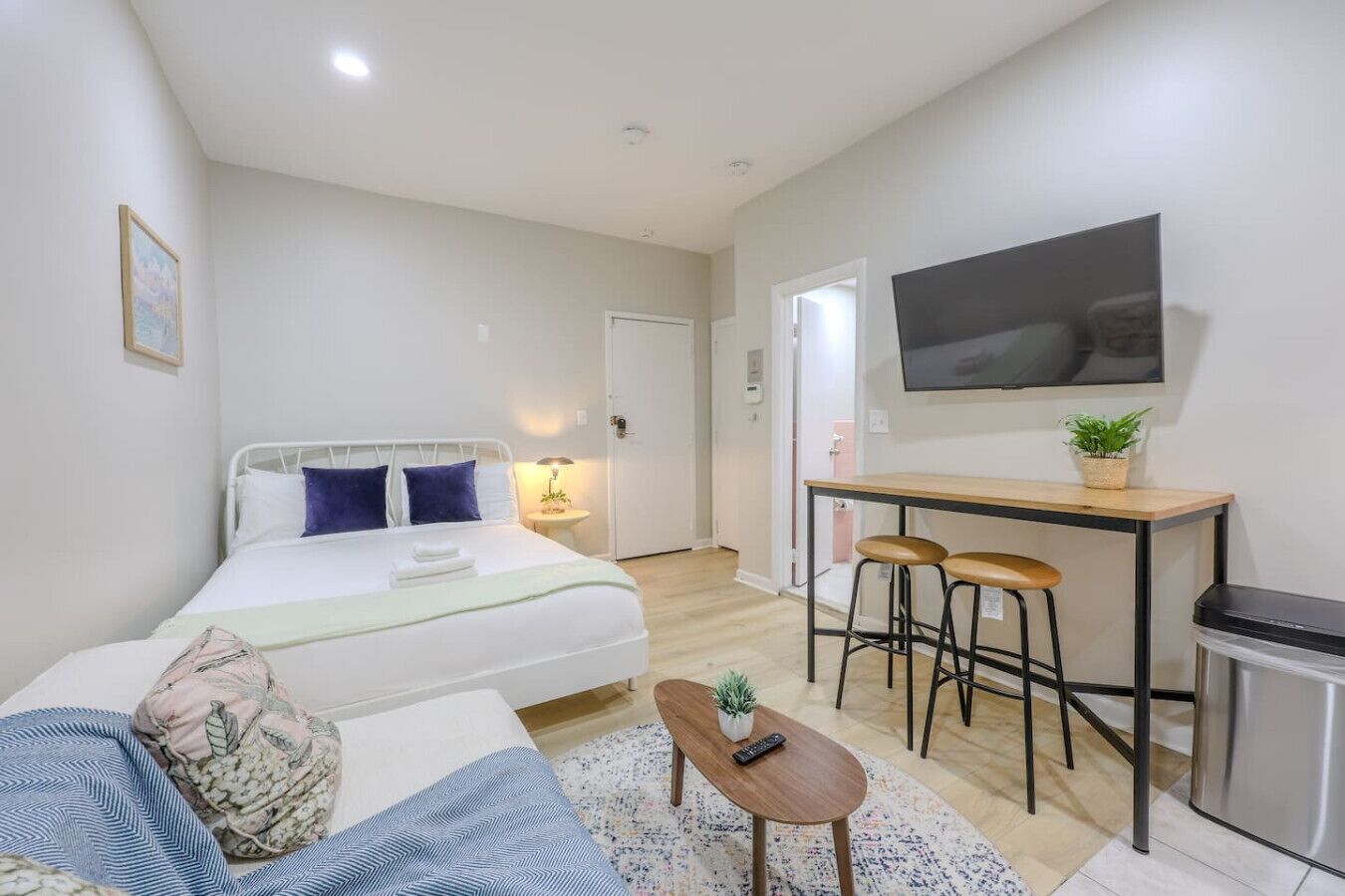 1 soveværelse, strygejern/strygebræt, Wi-Fi, sengetøj