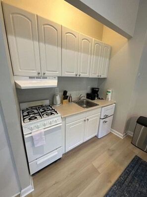 Oven, stovetop, dishwasher, coffee/tea maker - Spacious Studio! | Back Bay (Boston)