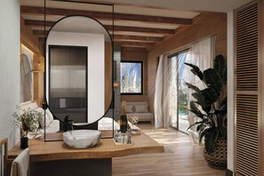 Villa, 1 Schlafzimmer, Kamin (view)