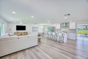 Smart TV - Seaglass Serenity | Designer Home in The Dunes (Sanibel)