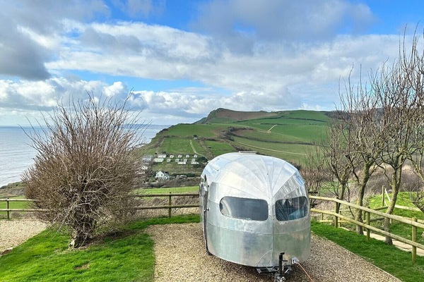 Park up to sweeping Jurassic Coast and rolling hillside views.