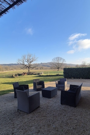 Property grounds - La Bergerie de la Borie, piscine, près Rocamadour (Miers)