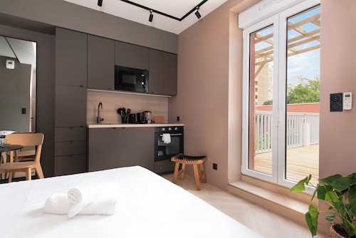 Appartement design avec terrasse privée