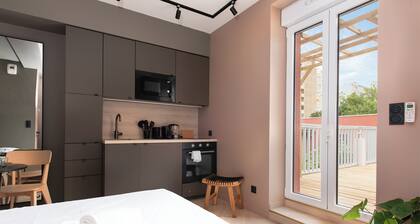 Appartement design avec terrasse privée
