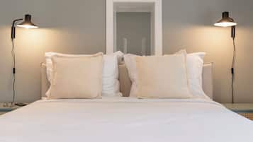 1 habitación, tabla de planchar con plancha, wifi y ropa de cama