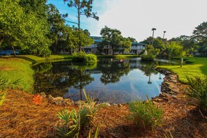 Property grounds - Spacious 2BR Loft Villa w/ Pool Access (Hilton Head Island)