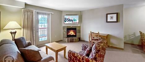 تلفزيون، مدفأة