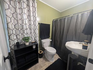 Bathroom - 1BR Home | Laundry + Dining Room | Pets Welcome (Evansville)
