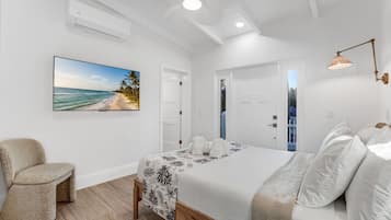 1 Schlafzimmer, BĂŒgeleisen/BĂŒgelbrett, kostenloses WLAN, BettwĂ€sche