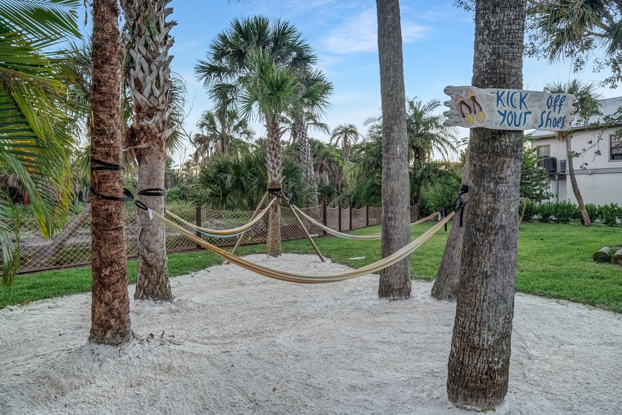 Overnattingsstedets uteområder